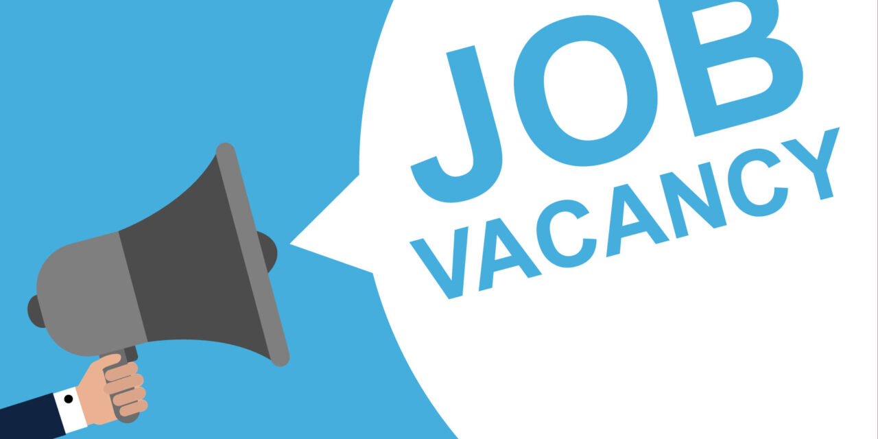 Job Vacancy: Office Manager/Admin Desk Officer